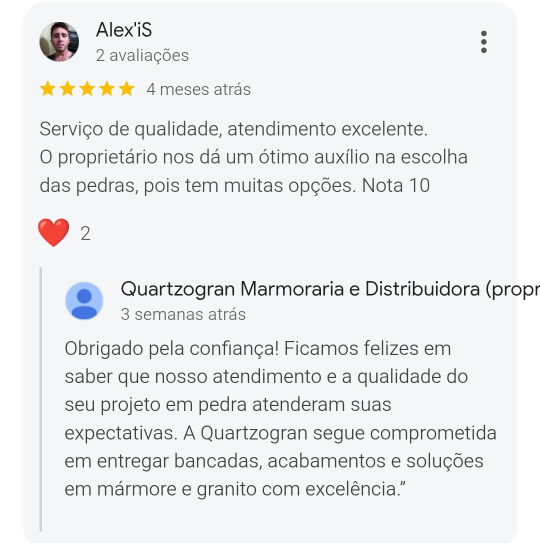Feedback do cliente